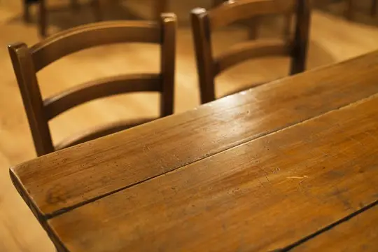 krzesła i stół